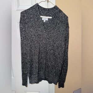 Gray Croft&Barrow Quarter Zip